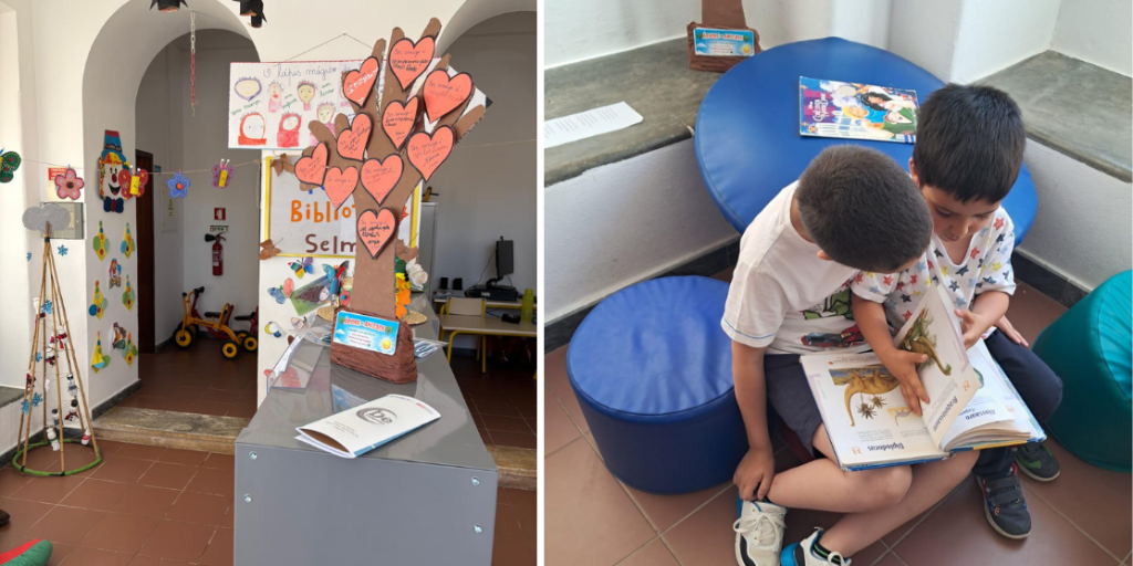Inauguração do Ponto Biblioteca de Selmes 